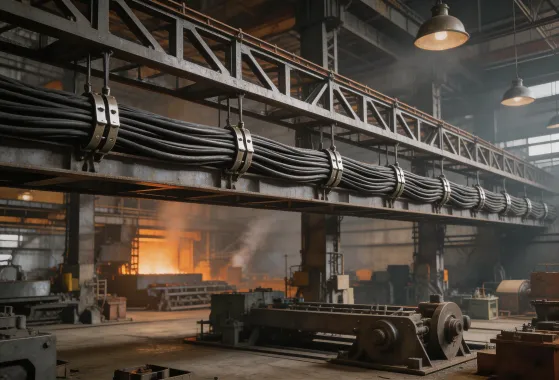 Heavy industry cable systems